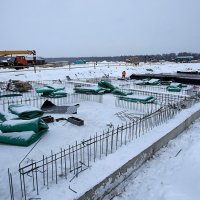 Процесс строительства ЖК «Цветочные поляны», Февраль 2019