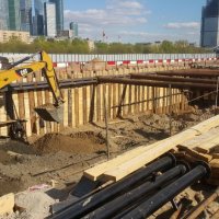 Процесс строительства ЖК «Западный порт», Май 2017