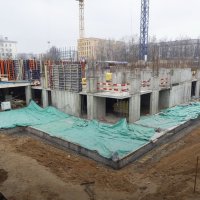 Процесс строительства ЖК «Балтийский», Март 2020