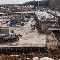 Процесс строительства ЖК «Татьянин парк», Апрель 2018