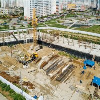 Процесс строительства ЖК «Ярославский», Июль 2019