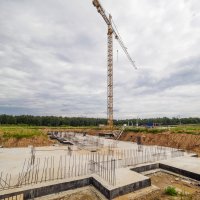 Процесс строительства ЖК «Город-событие «Лайково», Июль 2017