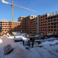 Процесс строительства ЖК «Первый квартал», Февраль 2018