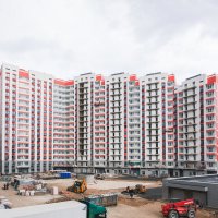 Процесс строительства ЖК «Северный», Апрель 2018