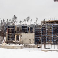 Процесс строительства ЖК «Лесобережный», Декабрь 2017