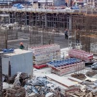 Процесс строительства ЖК «Ясный», Март 2016