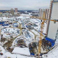Процесс строительства ЖК «Маяк», Февраль 2017