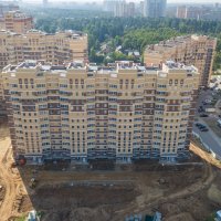 Процесс строительства ЖК «Новое Пушкино», Сентябрь 2017