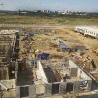 Процесс строительства ЖК «Бунинские луга» , Август 2015