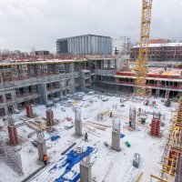 Процесс строительства ЖК «Символ», Январь 2017
