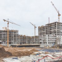Процесс строительства ЖК «Черняховского, 19», Июнь 2017