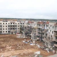 Процесс строительства ЖК «Аккорд. Smart-квартал» («Новые Жаворонки»), Октябрь 2017