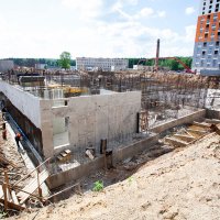Процесс строительства ЖК «Митино Парк», Май 2018