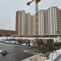 Процесс строительства ЖК «Кварталы 21/19», Январь 2018