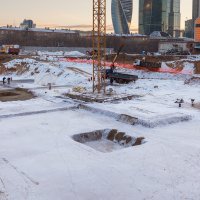 Процесс строительства ЖК CITY PARK («Сити Парк»), Январь 2017