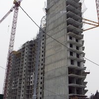 Процесс строительства ЖК «Олимпийский», Декабрь 2016