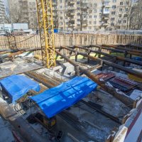 Процесс строительства ЖК «Счастье на Масловке» (ранее «Васнецов-дом. Лидер на Масловке»), Март 2018