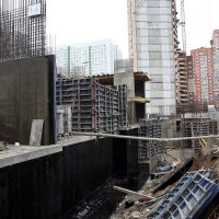 Процесс строительства ЖК «Первый клубный дом» , Апрель 2017