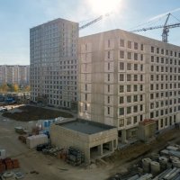 Процесс строительства ЖК «Влюблино», Октябрь 2018