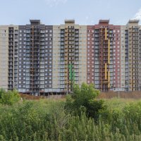 Процесс строительства ЖК «Томилино Парк», Июль 2018