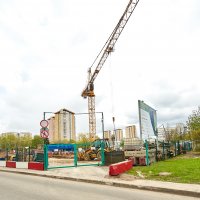 Процесс строительства ЖК «Счастье в Олимпийской деревне» (ранее «Дом в Олимпийской деревне»), Май 2017