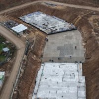 Процесс строительства ЖК «Зеленые аллеи», Октябрь 2016