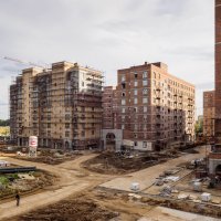 Процесс строительства ЖК «Видный город», Июль 2017