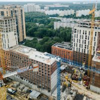 Процесс строительства ЖК «Академика Павлова», Июнь 2019