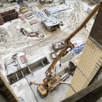 Процесс строительства ЖК «Горизонт», Ноябрь 2017