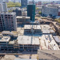 Процесс строительства ЖК «Резиденции архитекторов» , Май 2019
