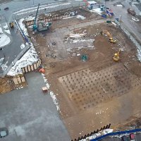 Процесс строительства ЖК «Солнечный» (Жуковский), Март 2017