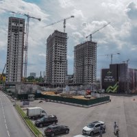 Процесс строительства ЖК «Парк легенд», Июль 2017