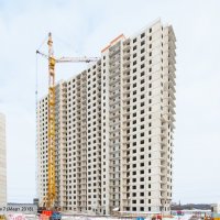 Процесс строительства ЖК «Маяк», Февраль 2018