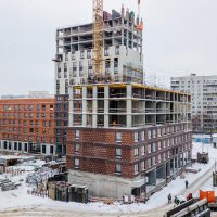 Процесс строительства ЖК «Академика Павлова», Декабрь 2018