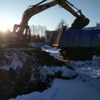 Процесс строительства ЖК «Олимп», Январь 2017