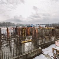 Процесс строительства ЖК «Пригород. Лесное» , Февраль 2016