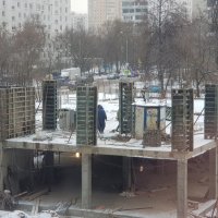 Процесс строительства ЖК «Дуэт» , Январь 2018