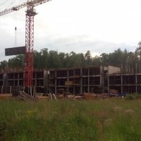 Процесс строительства ЖК «АиБ», Июнь 2017