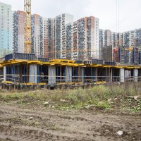 Процесс строительства ЖК «Митинский лес», Октябрь 2020