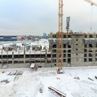 Процесс строительства ЖК «Город на реке Тушино-2018», Декабрь 2018