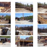 Процесс строительства ЖК «Сердце Одинцово», Май 2017