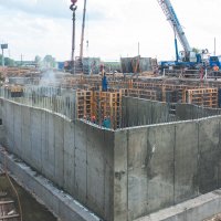 Процесс строительства ЖК «Одинцово-1», Август 2017