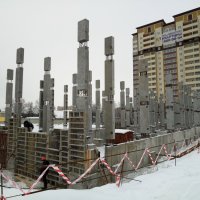 Процесс строительства ЖК «Авентин», Февраль 2017