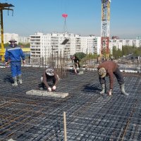 Процесс строительства ЖК «Смольная, 44» , Май 2017