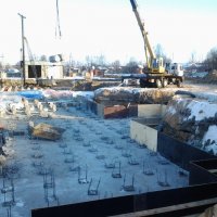 Процесс строительства ЖК «Хлебникоff», Февраль 2017