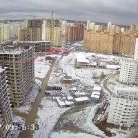 Процесс строительства ЖК «Центральный» (Долгопрудный), Октябрь 2017