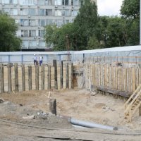 Процесс строительства ЖК «Байконур» , Август 2016