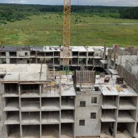 Процесс строительства ЖК «Красногорский», Июль 2018