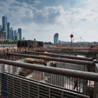 Процесс строительства ЖК «Западный порт», Сентябрь 2017