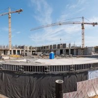 Процесс строительства ЖК «Символ», Август 2016